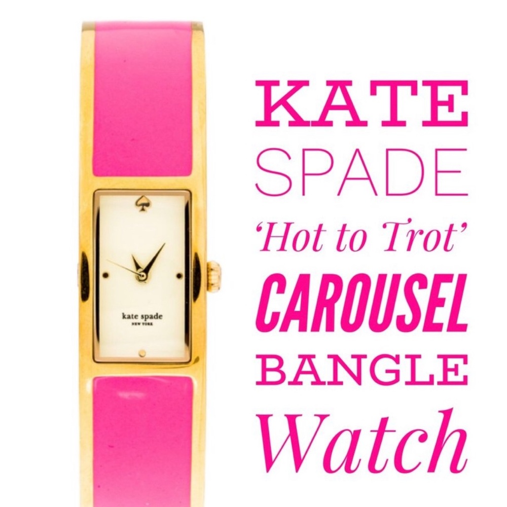 NWOT Kate ♠️ Spade Hot to Trot Carousel Watch